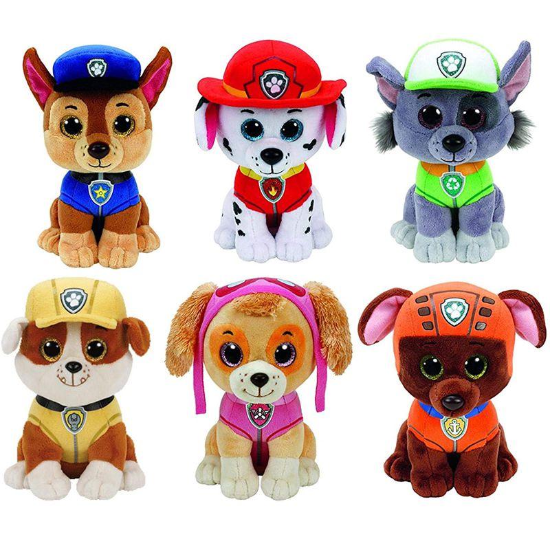 Adorable Paw Patrol Dog Plush Toy Featuring Beloved Characters Marshall Rubble Chase Rocky