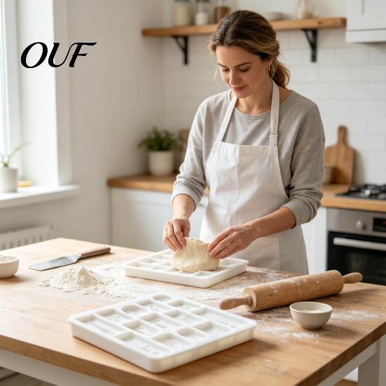 3D Texture Molds for Baking Art Face Styling Mold, Multi-grid Flexible Geometric Tray, Handmade Crafting Resin Abstract PLA Chocolate Mold DIY Crafts
