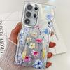 Samsung S25 Ultra Mobile Phone Case Flower Lens Film S24 All Inclusive New A56 Bracelet Protective Case