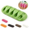 Plug Wire Socket Holder Hook Cable Clip Power USB Cords Sort Out Home Office Desk Organizer Supply