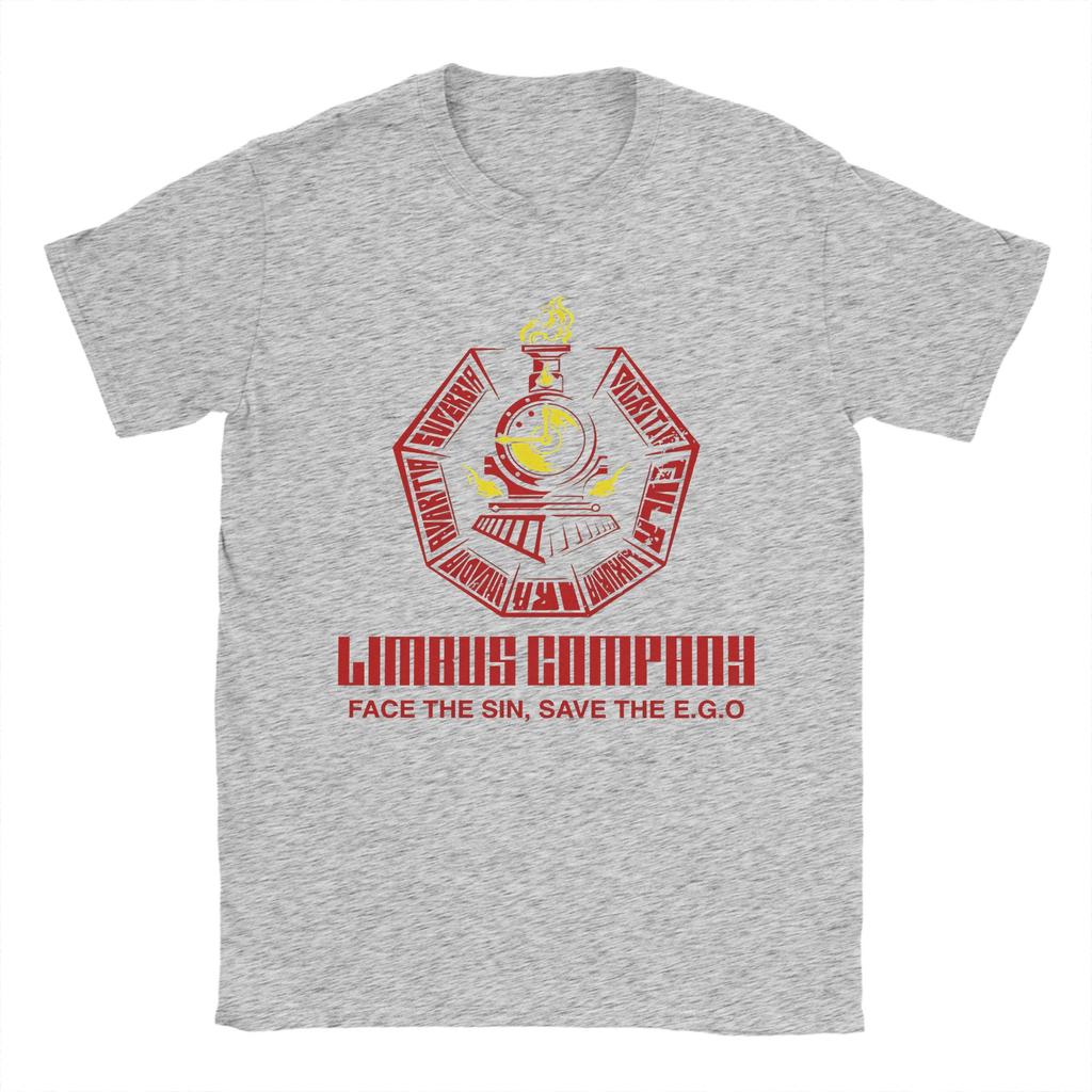 Printed Limbus Company Logo T Shirt for Unisex Women 100 Cotton Tshirts Short Sleeve Clothing