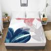 1PC Fitted Sheets Mattress Cover With Elastic Band 3D Bedsheet Linens 150x200 160x200 Bed Sheet Customize Any Size Design