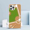 Baseball Sport Soft Cover for iPhone 16 17 Air 15 14 Pro Max 16E Phone Case 13 Mini 12 11 7 SE 8 Print Pattern Fit Cases 16 17 A