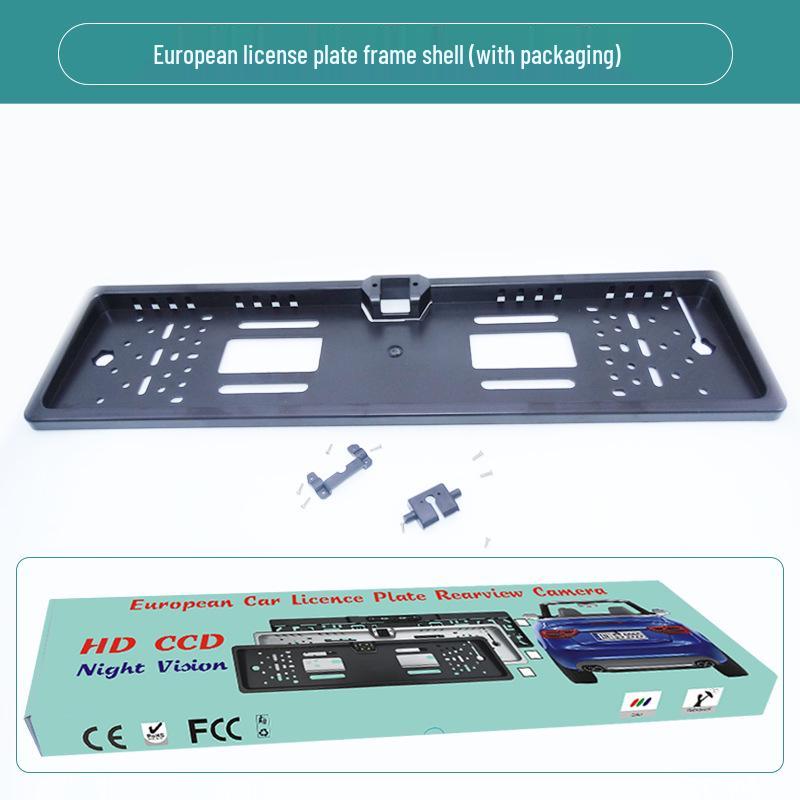 Европейская рамка для автомобильного номера с камерой
