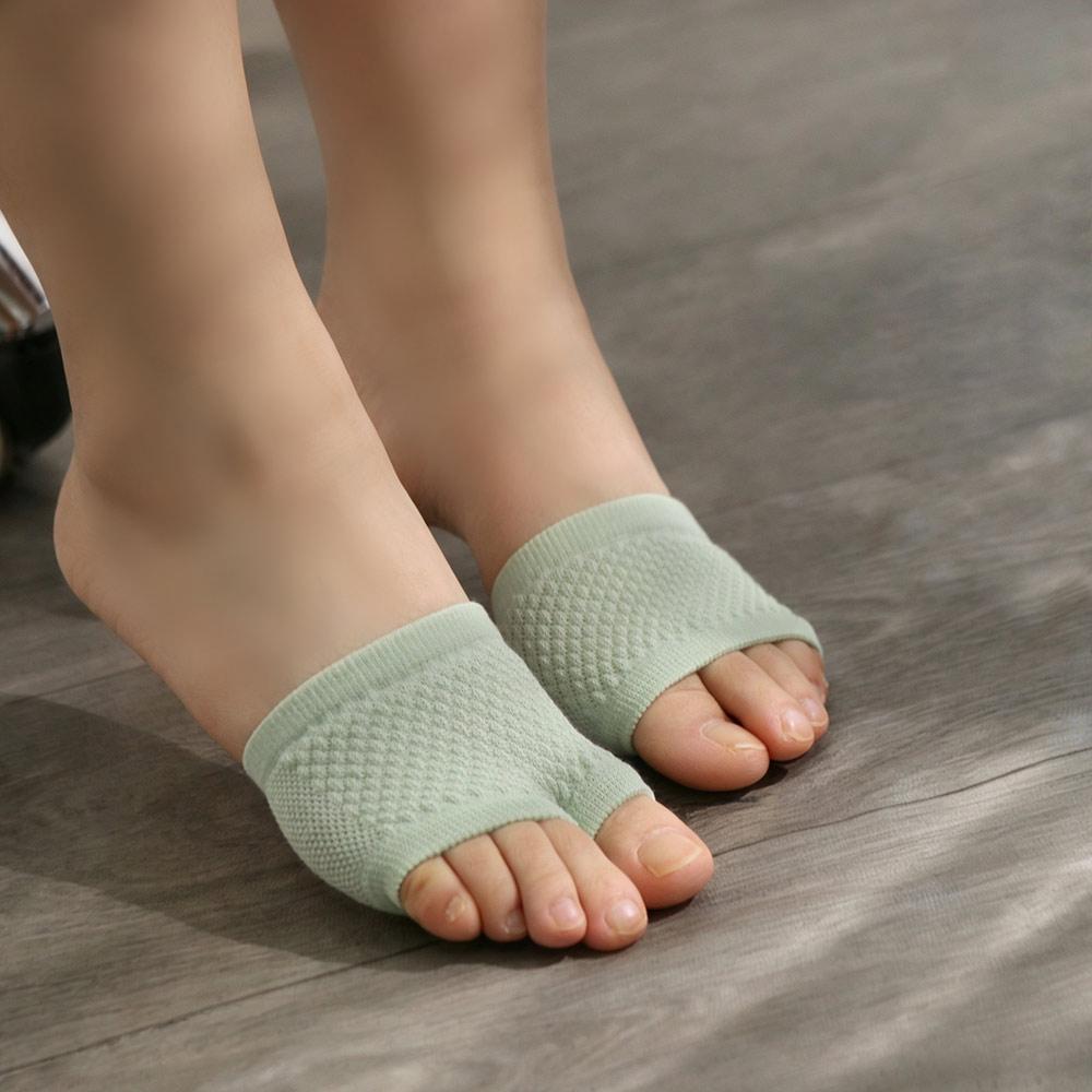 Invisible Half Feet Socks Elastic Toe Socks Soft Forefoot Socks Men