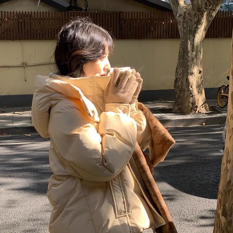 Женский пуховик Зима 2025 Новый Маленький Короткий Утолщенный Пух Белой Утки Высококлассный Жакет Тренд