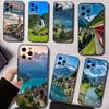 Великолепные Швейцарские Пейзажи Чехол для Телефона Для iPhone17,16,15,14,13,12,11 Plus,Pro Магнитный Для Magsafe Беспроводной Зарядки
