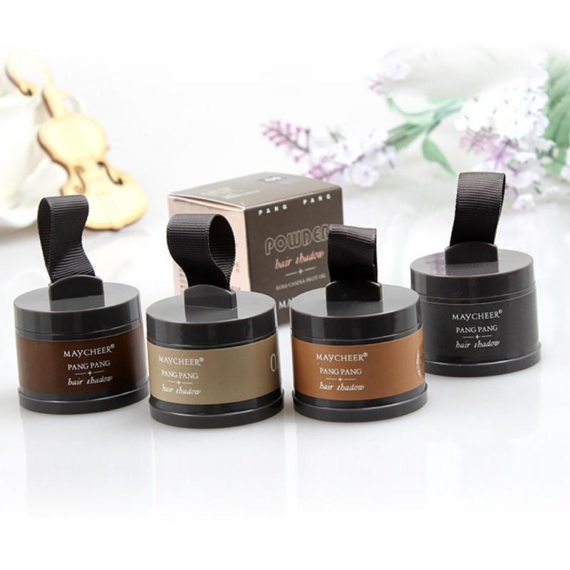 1шт, MAYCHEER, пудра с зеркалом и пуфом для волос