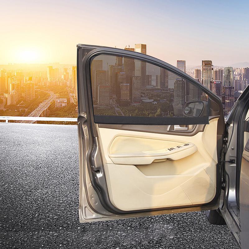 1 шт. Автомобильный солнцезащитный козырек на боковое окно, магнитная защита от ультрафиолета, солнцезащитные козырьки для автомобиля, жалюзи, сетка, автомобильные аксессуары