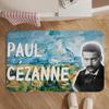 Artist-Paul CezanneS Floor Mat Soft Non-Slip Bath Mat, Bedside Carpet, Absorbent Doormat for Home