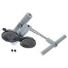 Sit Up Assistant Device Adjust Floor Sit Up Bar with Strong Suctions Cups