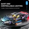 1314PCS Speed Car Building Blocks Set Adults Technology Build Model Setting Supercar Bricks Puzzle Toys Boys Car Gift With Light
