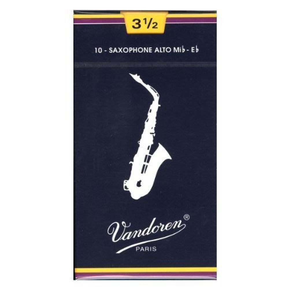 Vandoren Alto Saxophone Reed Traditional 3-12