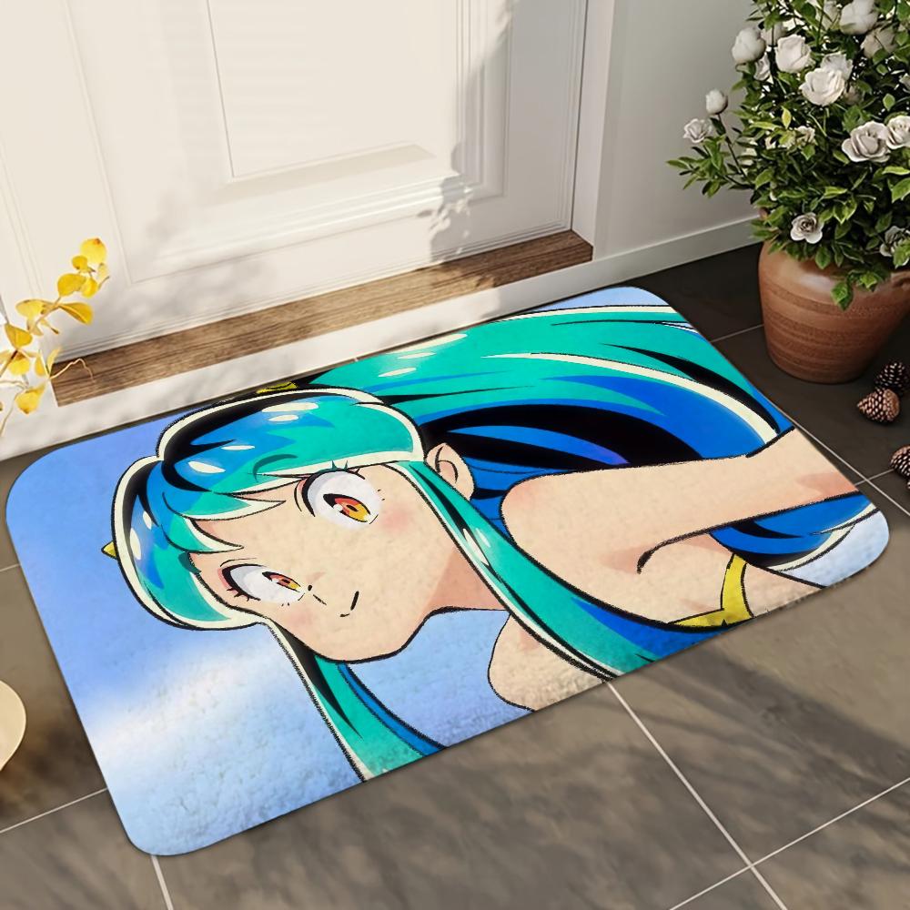 1 шт. U-Urusei Y-Yatsura Впитывающие коврики для ванной, Противоскользящие коврики, Товары для домашнего декора, Ковры, Коврики для пола для дома, кухни
