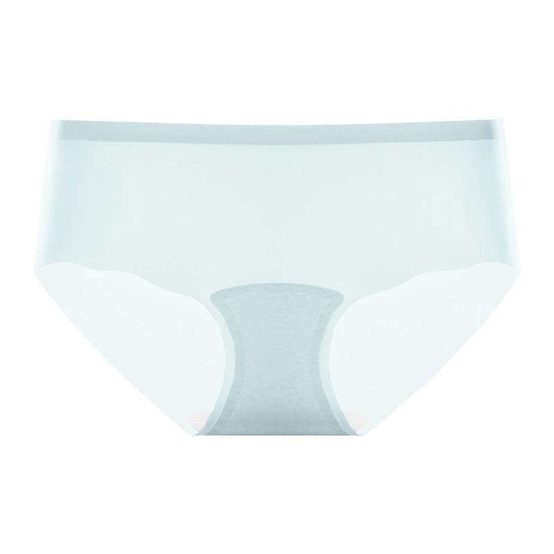Весеннее и летнее нижнее белье, женские треугольные брюки, ультратонкие трусы, бесшовные ультратонкие трусики из ледяного шелка 10D