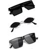 Sheomy Unisex Combo предлагает набор из 3 очков Black Candy MC stan Diamond cat eye Sunglasses для женщин и мужчинCombo предлагает набор