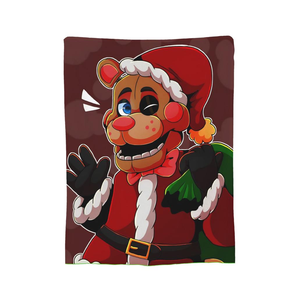 FNAF В Фредди Плед Флисовый С Принтом Дышащий Супер Теплый Пледы для Постельного Белья Наружные Покрывала