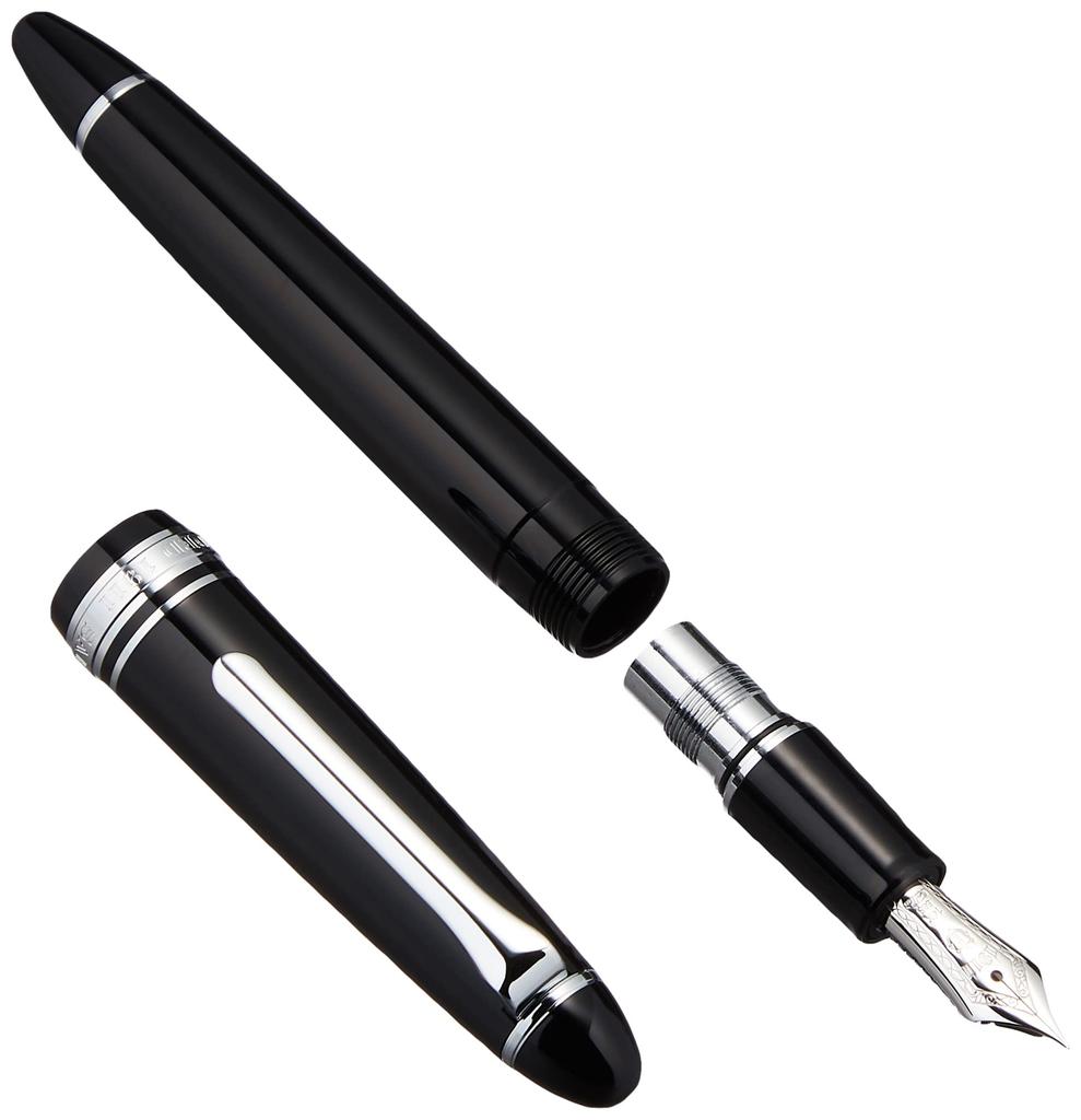 Sailor Fountain Pen Profit Light Silver Trim Black Extra Fine 11-1039-120