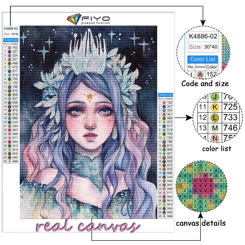 Full 5D Diy Diamond Painting Girls and Flowers 5D Diamond Painting