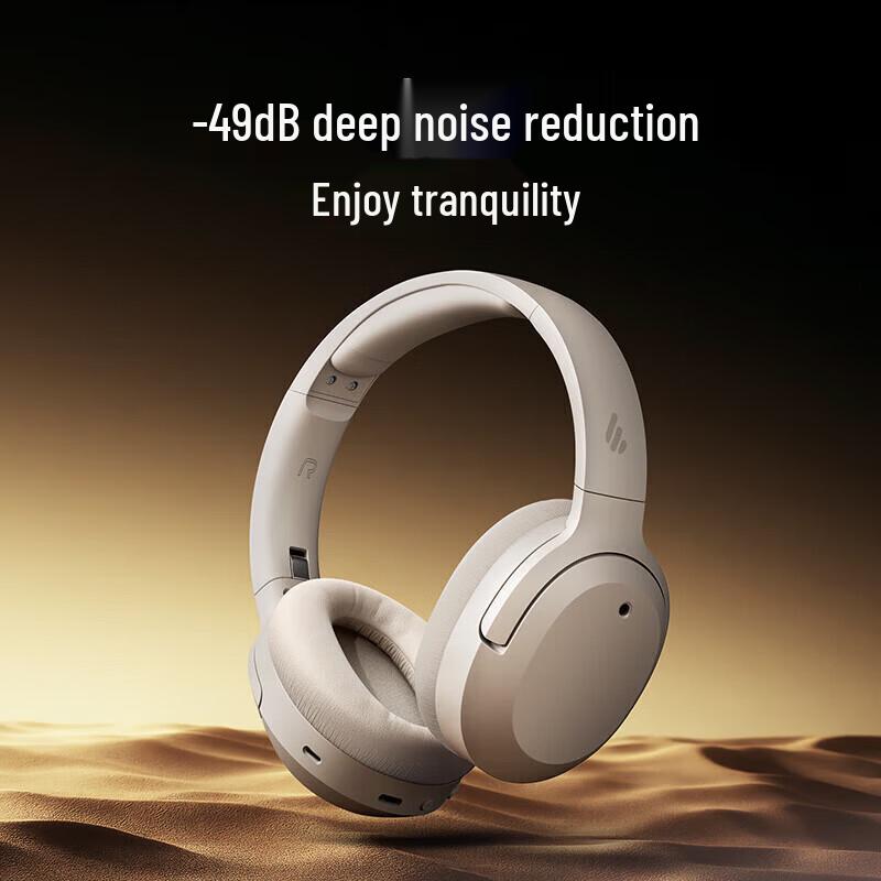 Edifier W820NB 3-Gold Label Over-Ear Active Noise Cancelling Bluetooth Headphones