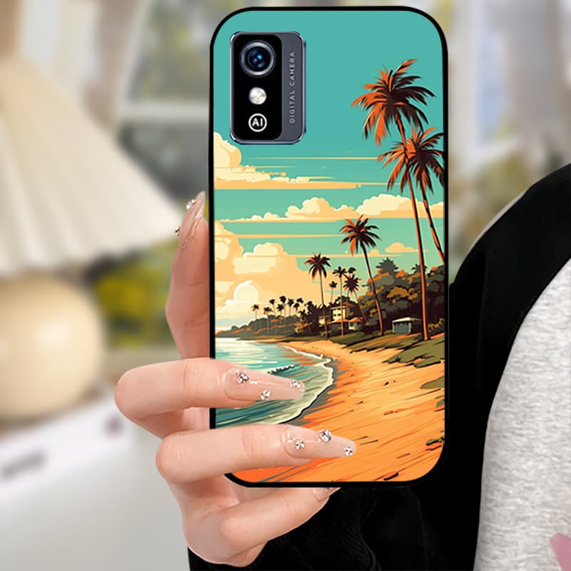 Чехол для ZTE Blade L9 Ударопрочный Силиконовый Мягкий Милый Чехлы для Телефона Для ZTE Blade L9 L 9 L8 L210 ТПУ Чехол BladeL9 Мультяшный Сумка Capas