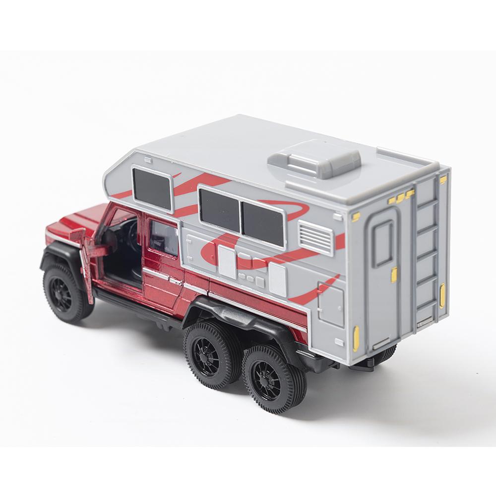 1:32 масштаба литой металлической классической модели автодома с инерционным механизмом