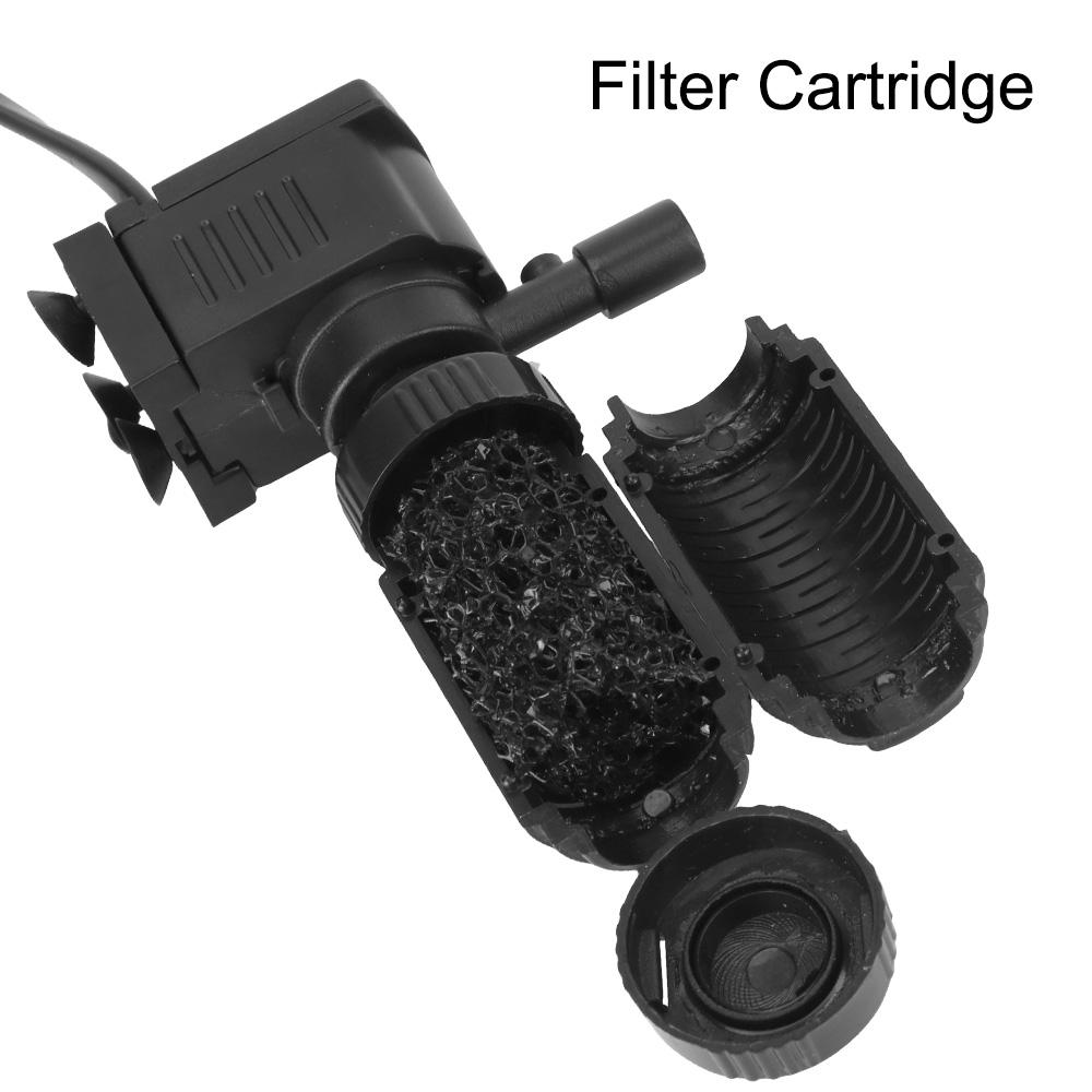 Water Purifier Mini Fish Tank Filter Oxygenation Submersible Filtration for Aquarium Fish Tank 3 In 1 Filter