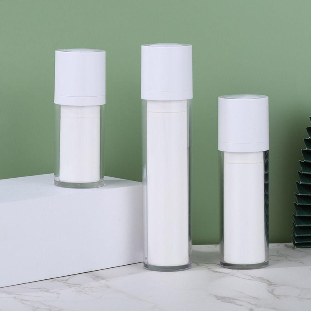 Бутылка Женские Вакуумные Бутылки Безвоздушная Бутылка для Лосьона Многоразовые Бутылки Косметический Контейнер