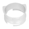 54mm Coffee Portafilter Dosing Funnel Aluminum Alloy Rotatable Dosing Funnel for Coffee Machine Silver