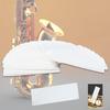 100 Pieces Woodwind Mouthpiece Pads, Saxophone Cleaning Paper Instrument Maintenance ,