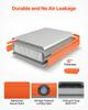 VEVOR Inflatable Floating Dock, 3.05M Inflatable Dock Platform, Non-Slip Water Air Mat with Portable Carrying Bag & Detachable Ladder