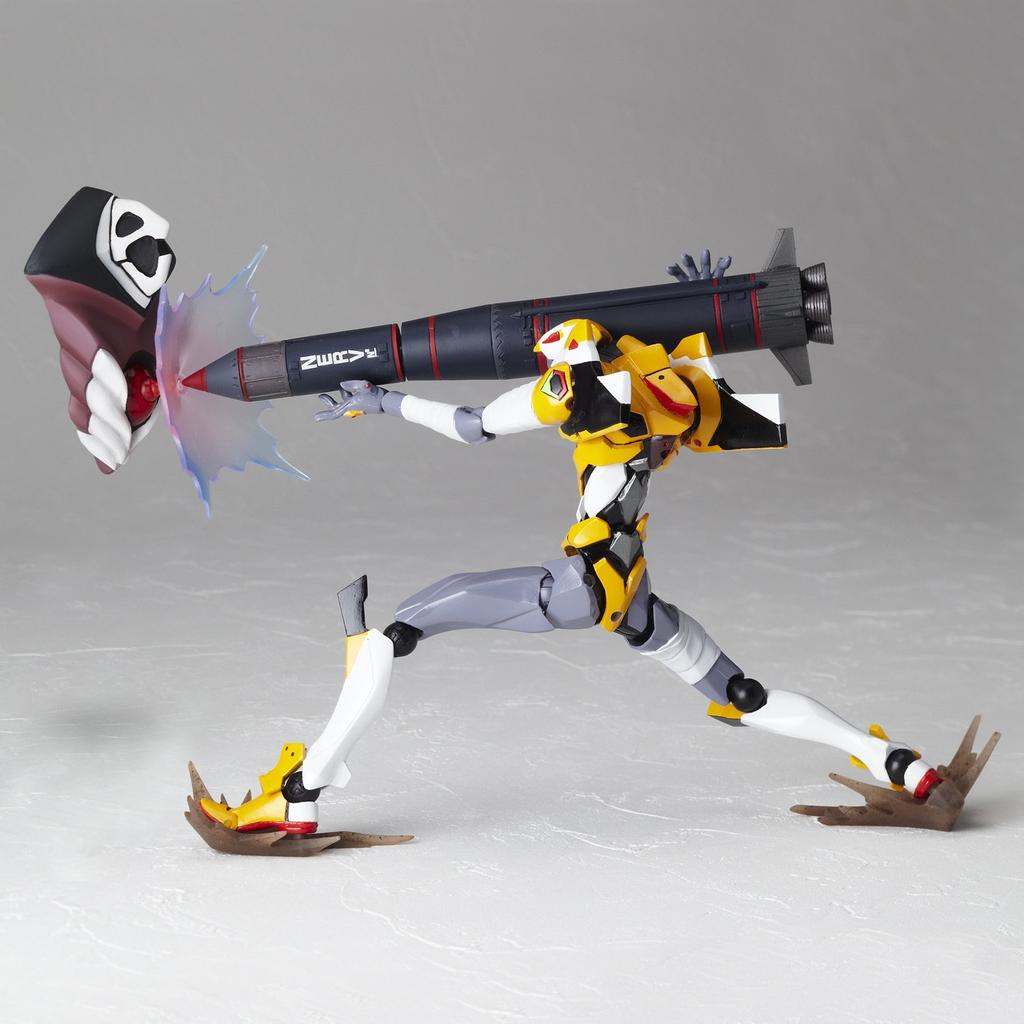 Revoltech EVANGELION EVOLUTION Evangelion Unit 0 140 мм окрашенная подвижная фигурка (пересмотренный) приблизительно. АБС и ПВХ EV-010