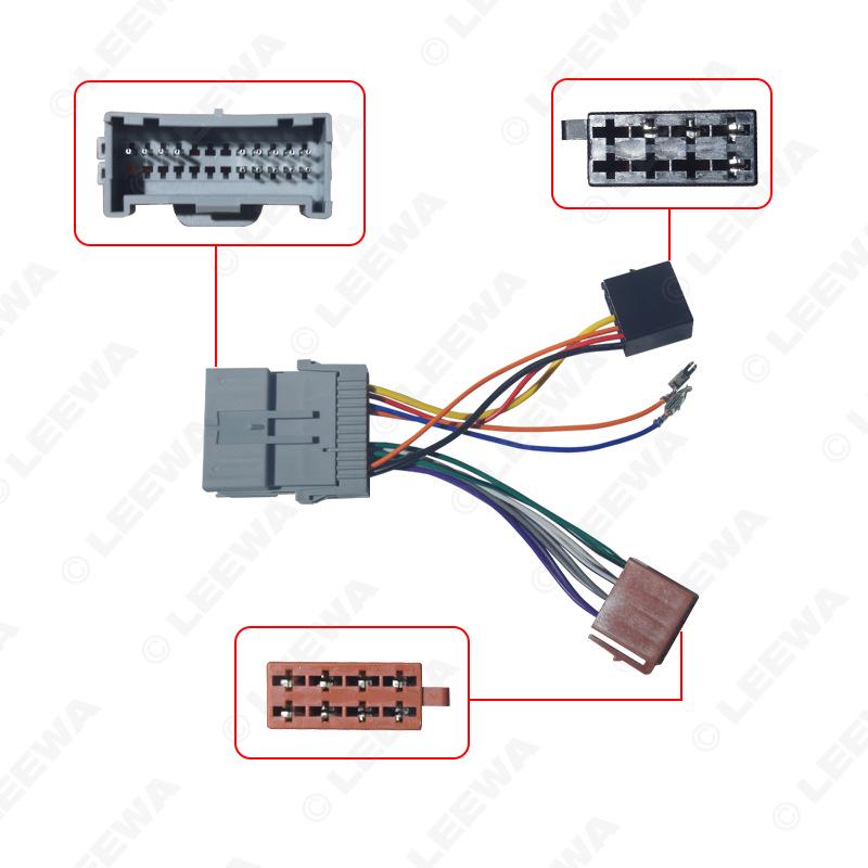 Compatible ISO Audio Adapter for Buick/Chevrolet/GMC/Hummer H3/Suzuki CD Player