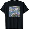 Monet S Water Lilies Modern Art Impressionism Painting Cover Gift Unisex T-Shirt