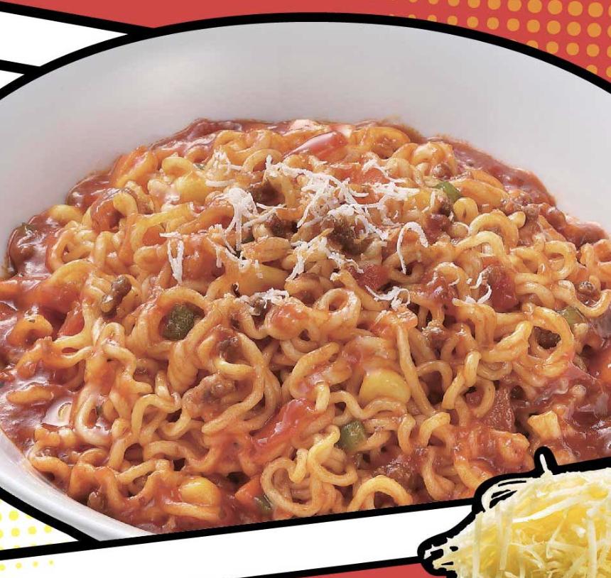 Ottogi Kok Kok Kok Spaghetti Big Cup Sweet Tangy Tomato Chewy Noodles 120g x 12 Cups