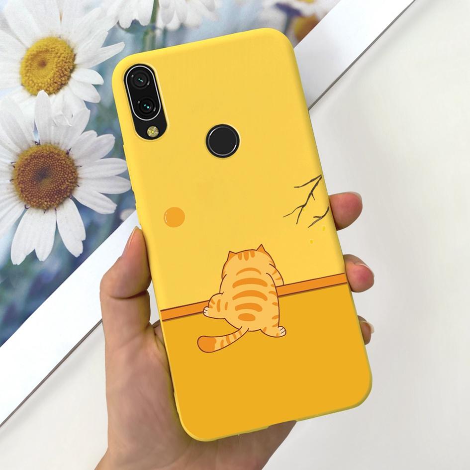 For Xiaomi Redmi 7 7A Case Luxury Marble Landscape Bumper Soft Silicone Back Cover For Xiaomi Redmi Note 7 Pro Note7 Phone Cases