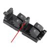 1J4959857D 1J4959857B 10 Pins Car Power Master Window Switch For VW Golf MK4 Jetta Bora Passat B5 Seat Leon Toledo Superb