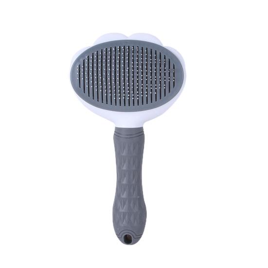 Pet Grooming Comb Remove Tangled Hair Shedding Tool Self Cleaning Brush Cat Body Massage