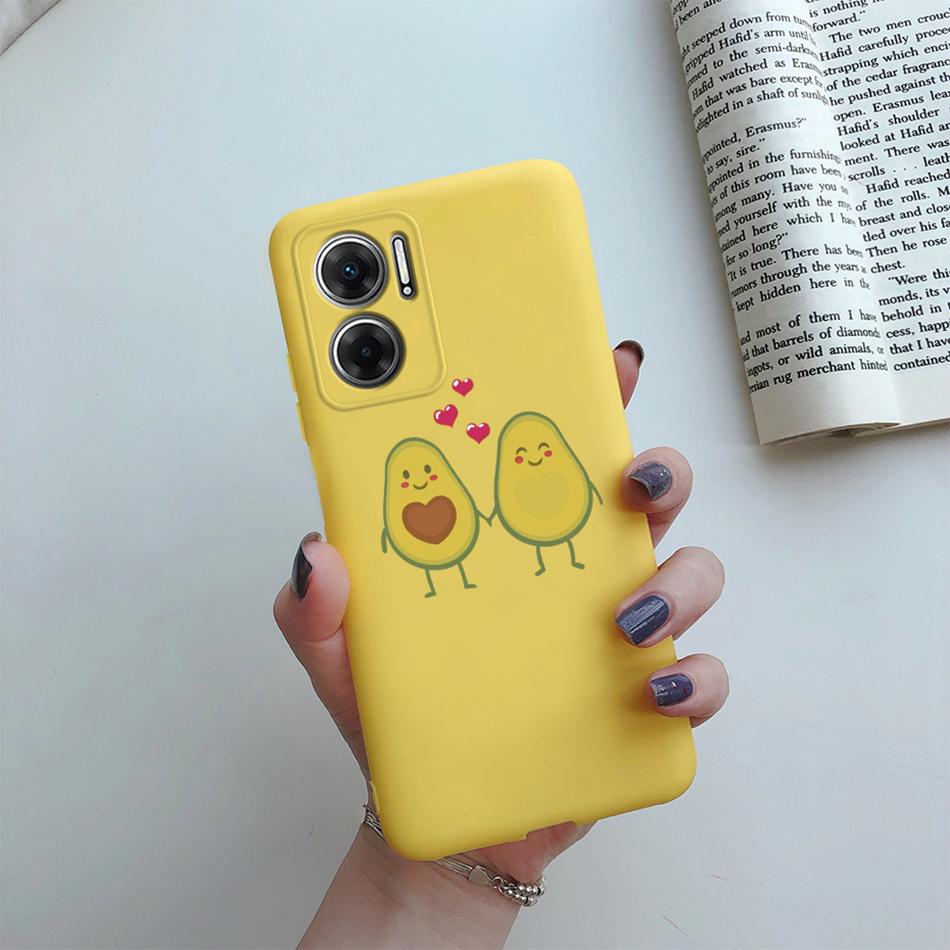 Чехол для Xiaomi Redmi Note 11E Милый Кактус Авокадо Расписной Чехол для Телефона Для Xiaomi Redmi 10 11 Prime 5G Note11E 11 E Coque Fundas