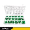 530/270pcs O-ring Set Rubber Gaskets Seal Ring for Car Air Condition Faucet Pressure Plumbing Repair O Ring Washer 18 Sizes