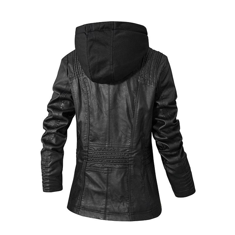 Long Sleeve Men's Leather Jacket PU Leather Jacket Men's Leather Jacket Men's Jacket Motorcycle Jacket