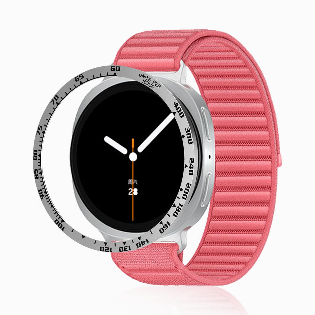 Металлический безель для Samsung Galaxy Watch 8 40 мм 44 мм Защитный безель из нержавеющей стали Кольцо для украшения корпуса часов Аксессуар для смарт-часов