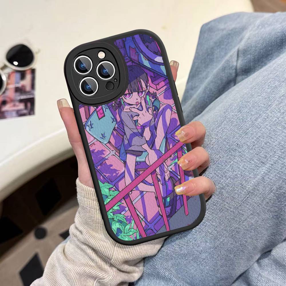 Zutomayo Аниме-певец Для IPhone 16 15 14 13 12 11 Pro Max Plus Кожаный Чехол для Телефона