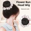Hair Tie Bun-making Hair Bun Clip Sweet Women Bun Hairpiece  Daily Use