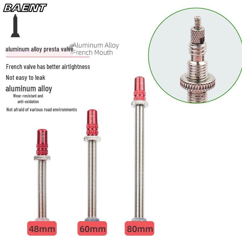 BAENT Сверхлегкая камера для шоссейного велосипеда 700C 20x1 (1-1/8), Износостойкий, Легкий, Прочный, Ниппель Presta F/V60