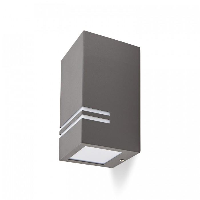 Garden wall lamp 1xGU10 IP44 gray