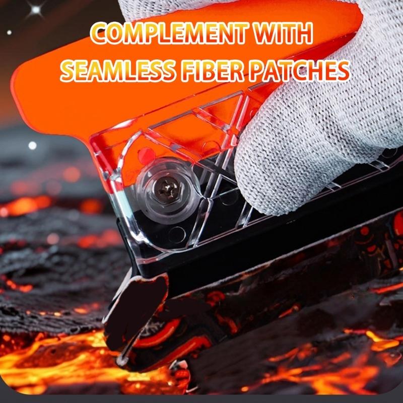 Double Sided Magnetic Scraper Blades With Quick Change System For Automotive Tint Vinyls Installation And DIY Projects