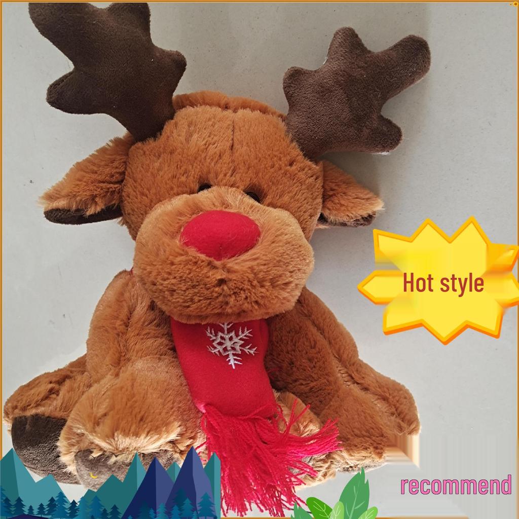 Трансграничная мультяшная плюшевая игрушка-олень - Рождественский олененок, кукла-маскот, подарок