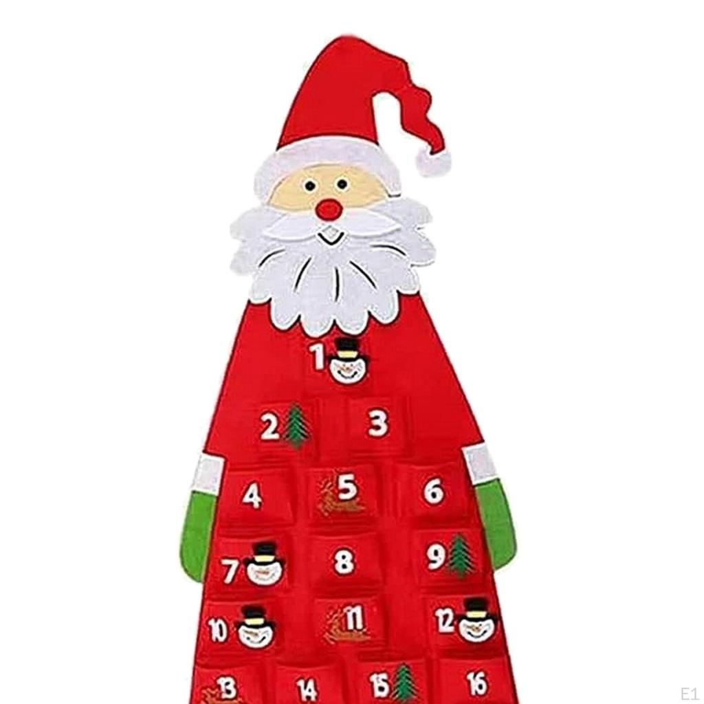 Christmas Advent Hanging Calendar Xmas Count Down To for Year