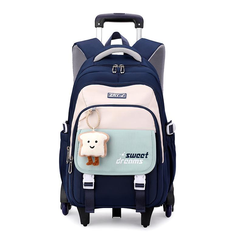 Школьная сумка, студенческий рюкзак на роликах, 6 колес (34*24*47 СМ)ЗРЫ5200